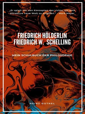 cover image of Mein Schulbuch der Philosophie FRIEDRICH HÖLDERLIN FRIEDRICH WILHELM JOSEPH SCHELLING